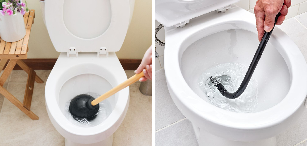 How to Unclog a Toilet When Something is Stuck