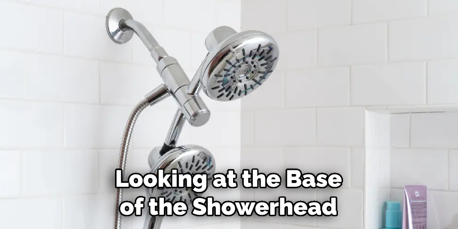 Looking at the Base of the Showerhead