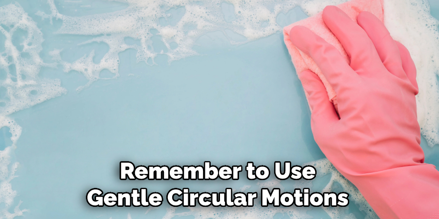 Remember to Use Gentle Circular Motions