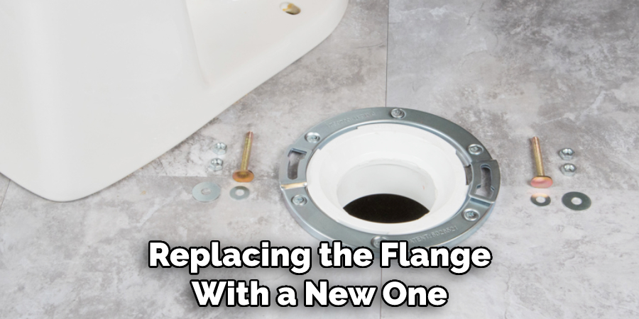 Replacing the Flange With a New One