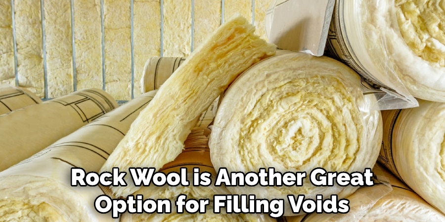 Rock Wool is Another Great Option for Filling Voids