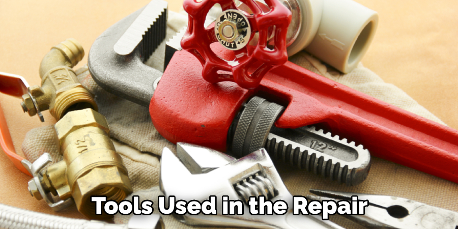 Tools Used in the Repair