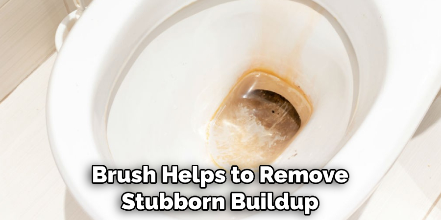 Brush Helps to Remove Stubborn Buildup