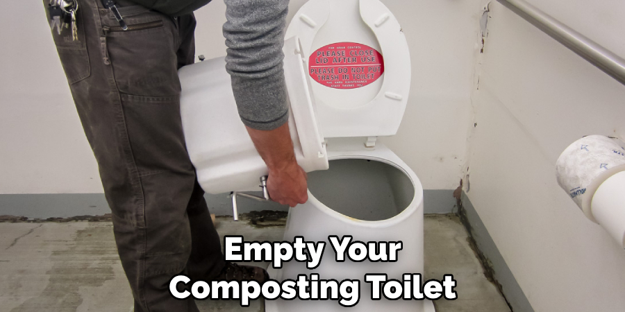 Empty Your Composting Toilet