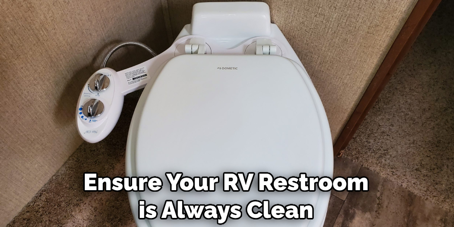 Ensure Your RV Restroom is Always Clean