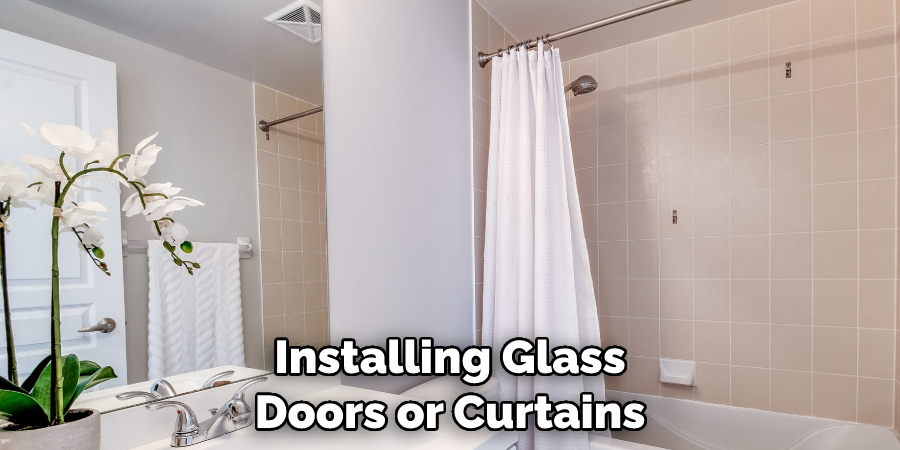 Installing Glass Doors or Curtains