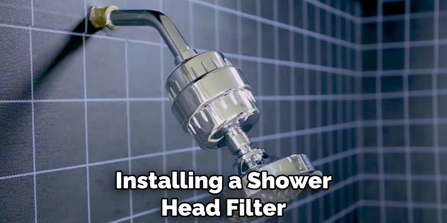 Installing a Shower Head Filter