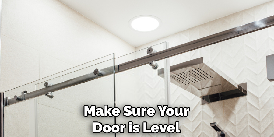 Make Sure Your Door is Level