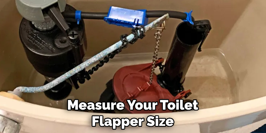 Measure Your Toilet Flapper Size