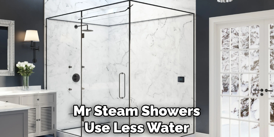 Mr Steam Showers Use Less Water