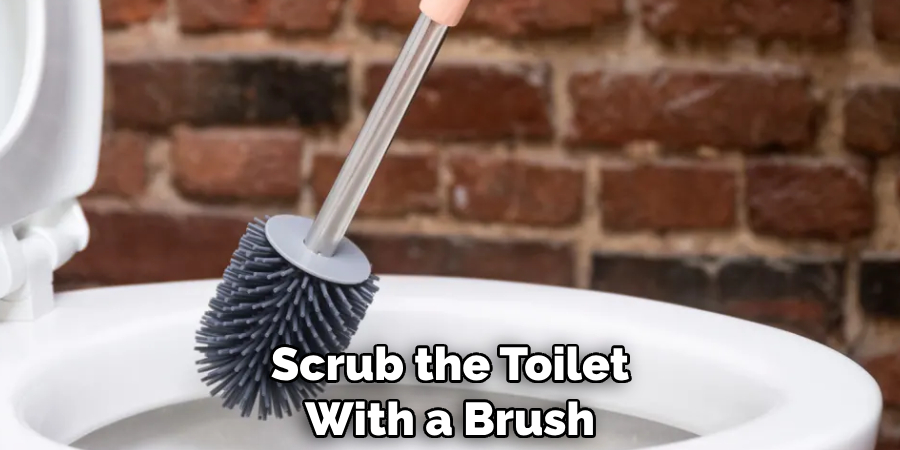 Scrub the Toilet With a Brush