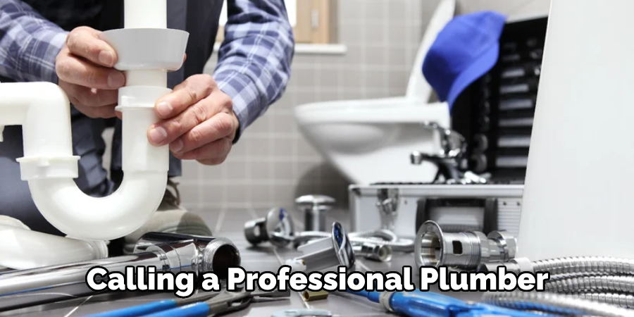 Calling a Professional Plumber 