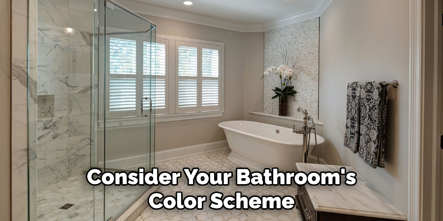 Consider Your Bathroom's Color Scheme