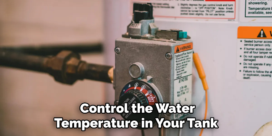 control the water temperature in your tank