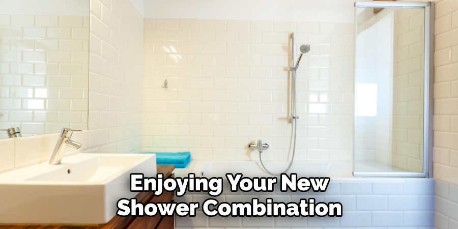 Dust Before Enjoying Your New Shower/tub Combination