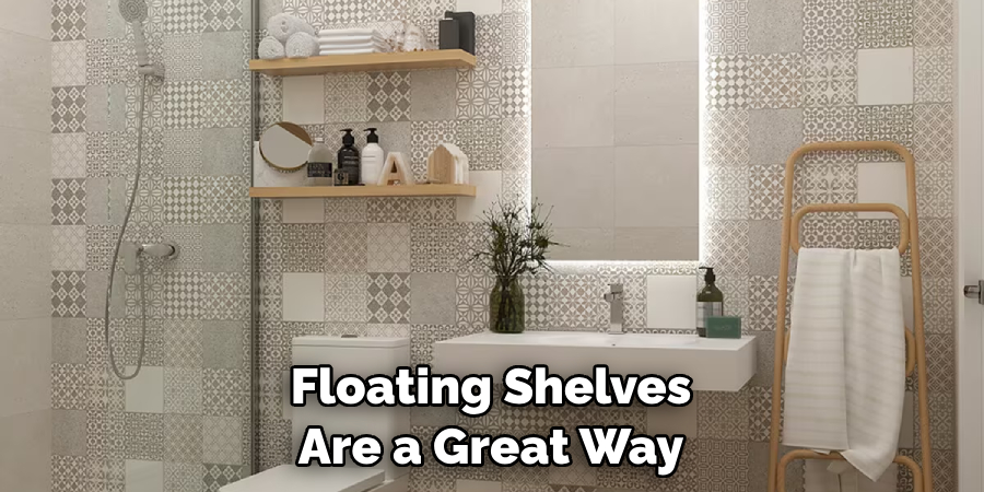 Floating Shelves Are a Great Way