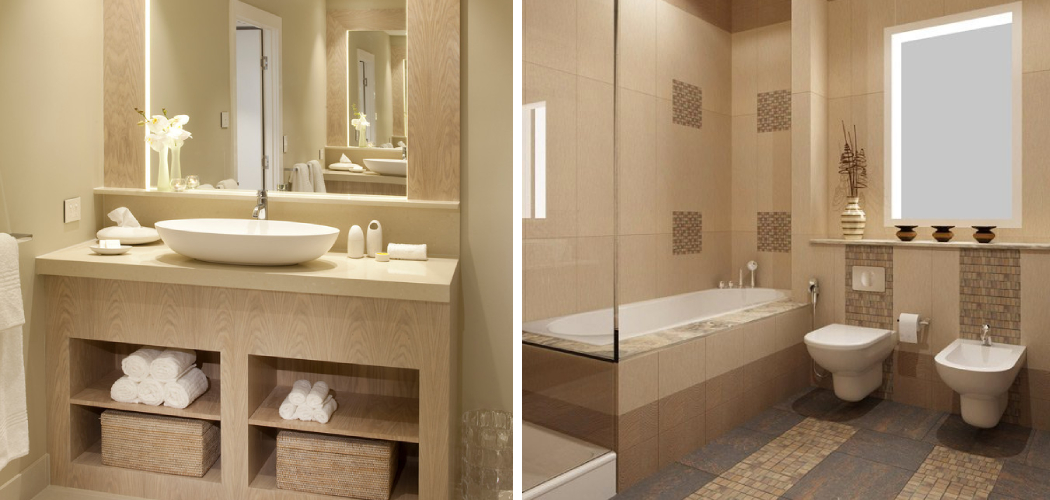 How to Decorate With Beige Bathroom Fixtures