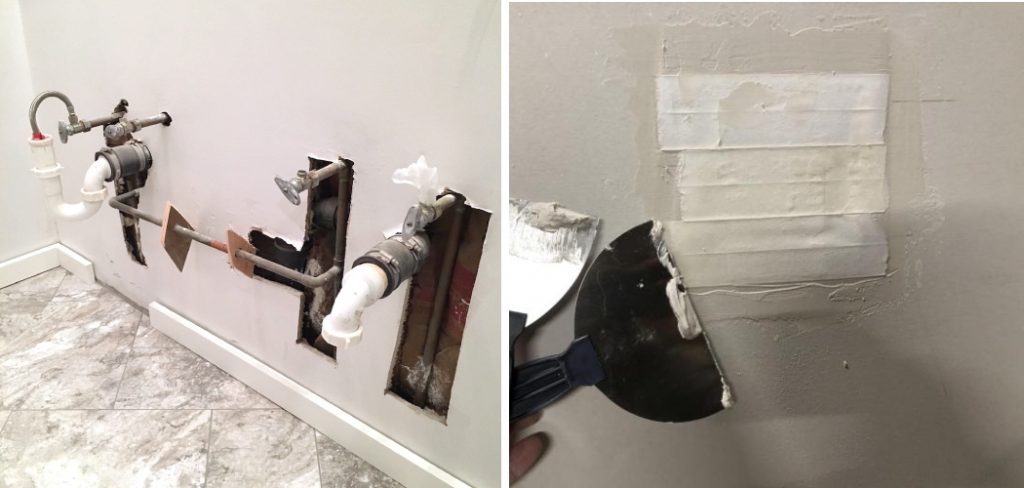 How to Fix Hole Behind Toilet