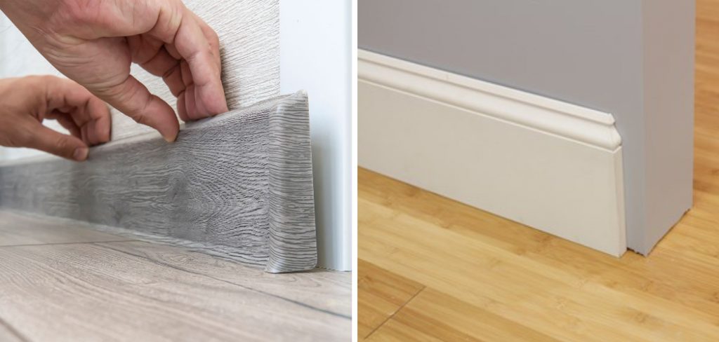 How to Install Pvc Baseboard in Bathroom