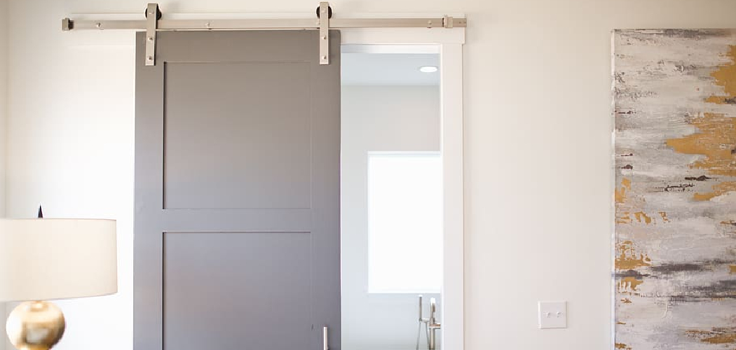 How to Lock a Barn Door for a Bathroom