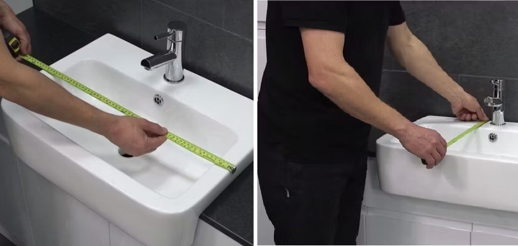 How to Measure a Bathroom Sink