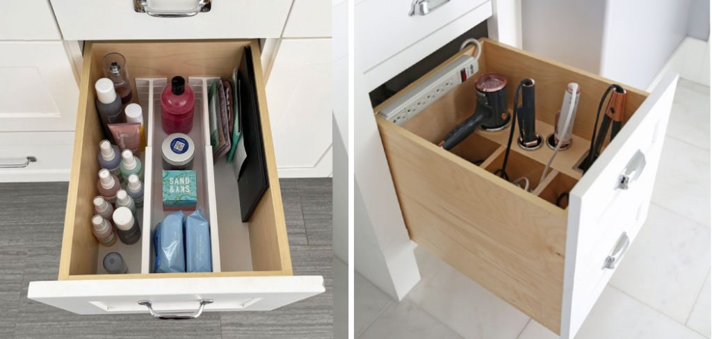 How to Organize Deep Bathroom Drawers