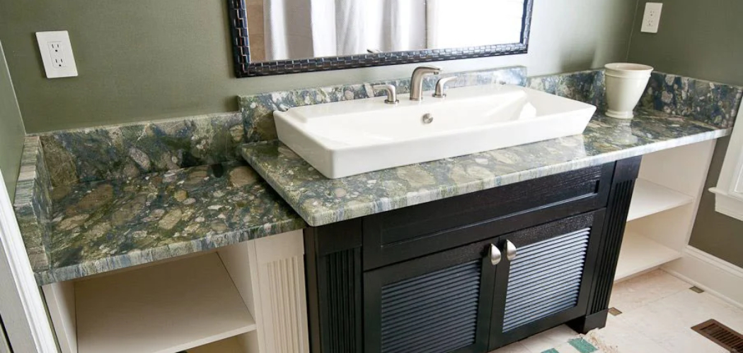 How to Redo Bathroom Countertop