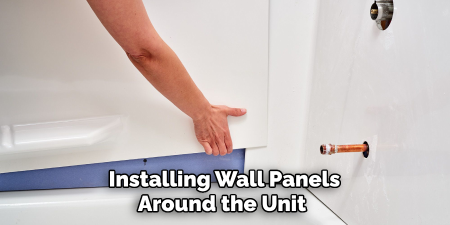  Installing Wall Panels Around the Unit