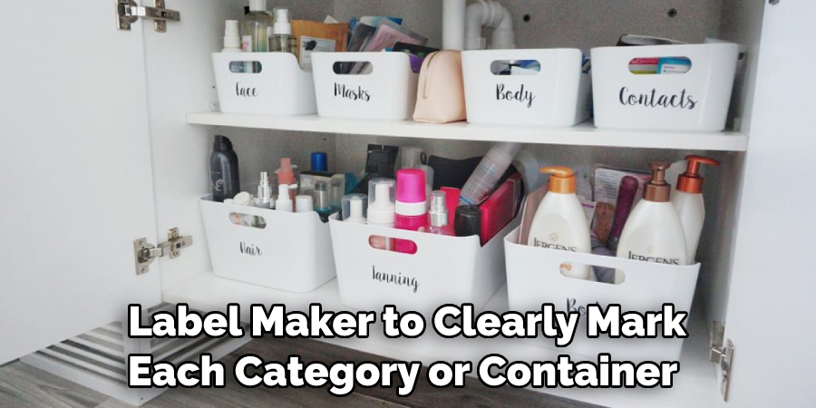  Label Maker to Clearly Mark Each Category or Container