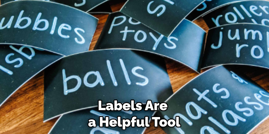 Labels Are a Helpful Tool