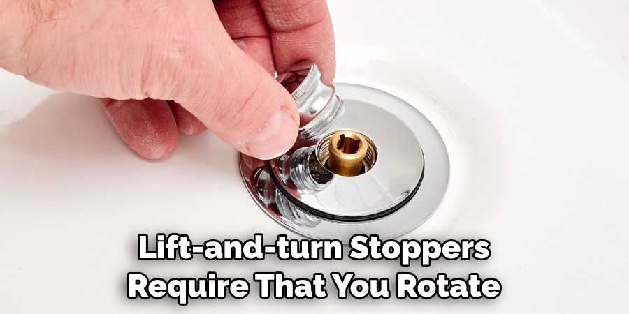 Lift-and-turn Stoppers Require That You Rotate