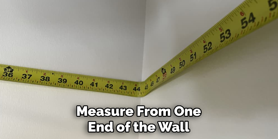 Measure From One End of the Wall