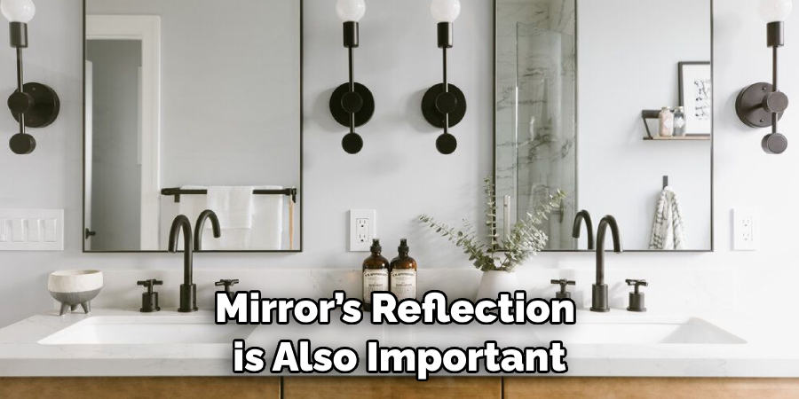 Mirror’s Reflection 
is Also Important