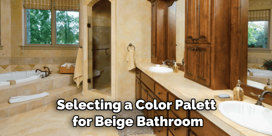 Selecting a Color Palette for Beige Bathroom