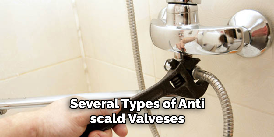 Several Types of Anti-scald Valveses