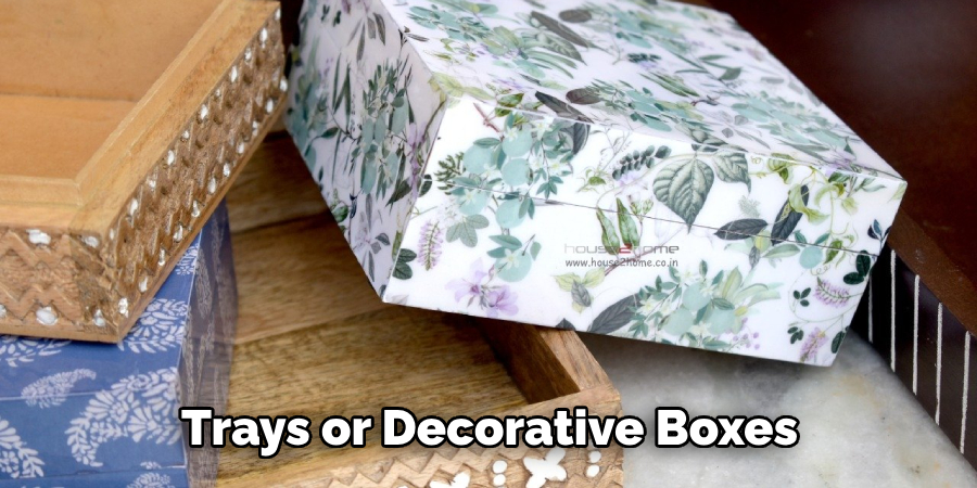 Trays or Decorative Boxes