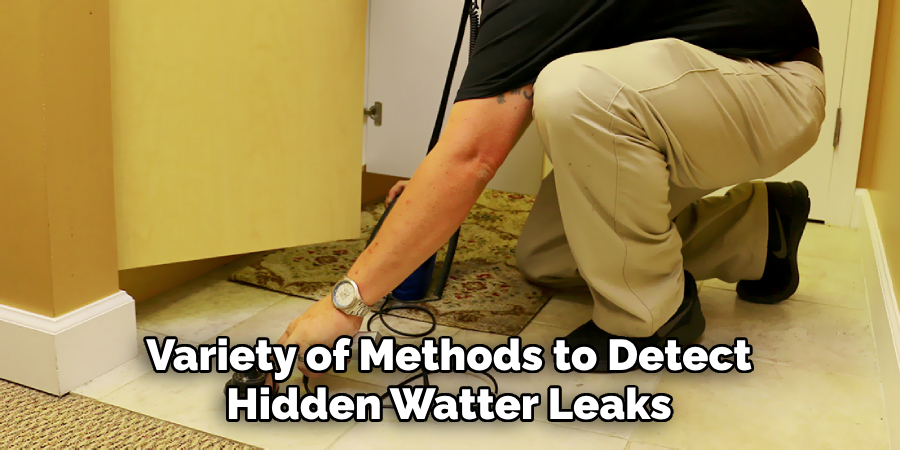 Variety of Methods to Detect Hidden Watter Leaks