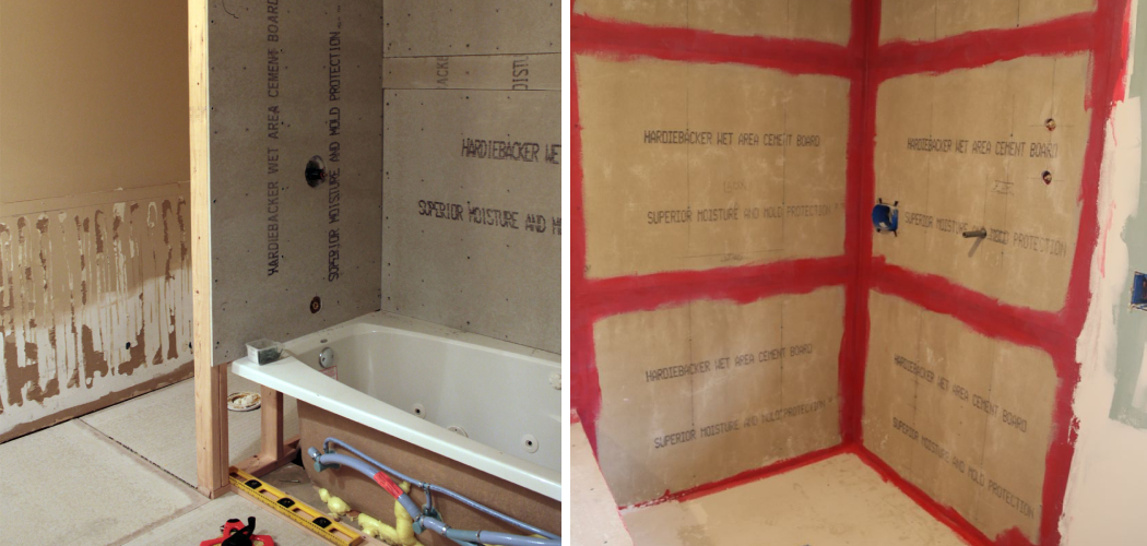 How to Install Hardiebacker Board in Shower