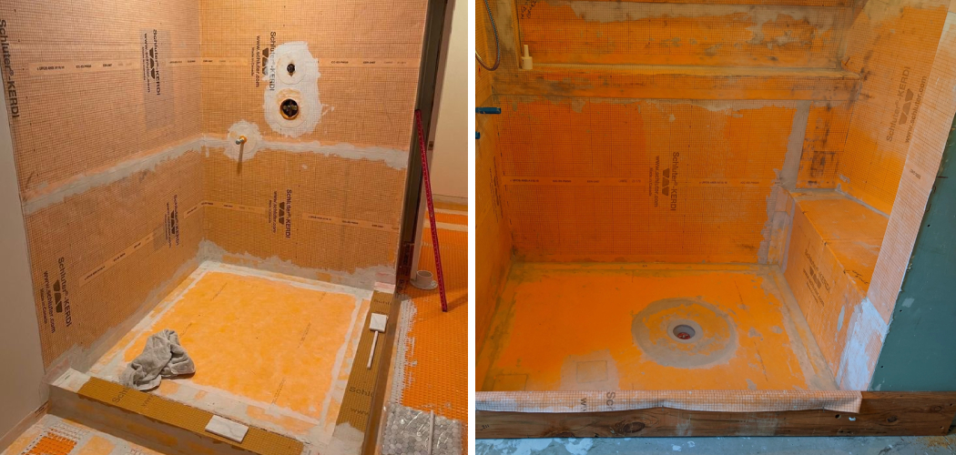 How to Install Kerdi Shower Pan