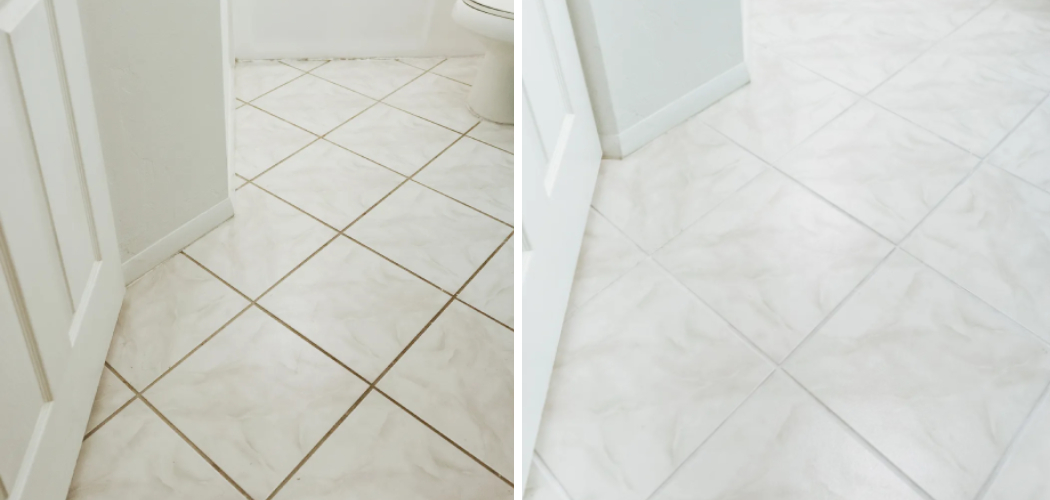 How to Make Shower Grout Look New