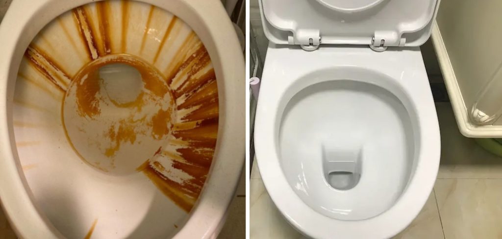 How to Remove Toilet Bowl Stains Bottom