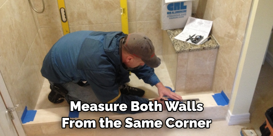 Measure Both Walls From the Same Corner