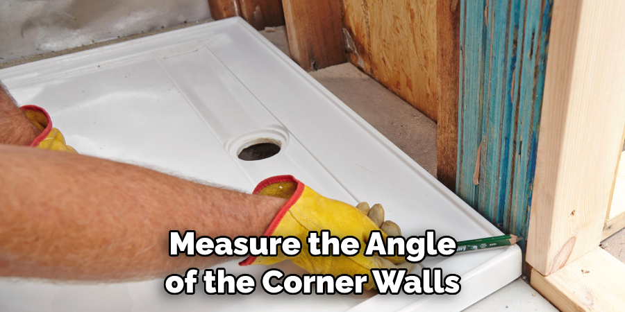 Measure the Angle of the Corner Walls