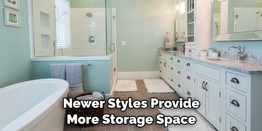 Newer Styles Provide More Storage Space