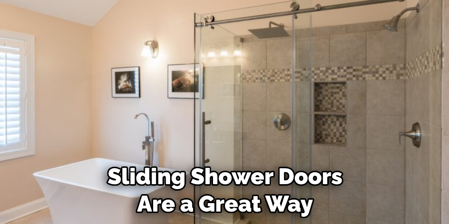 Sliding Shower Doors Are a Great Way