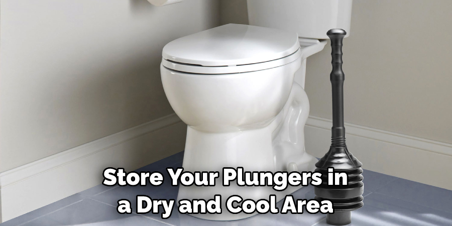 Store Your Plungers in a Dry and Cool Area
