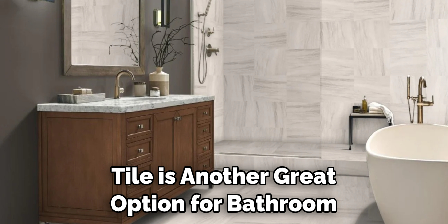 Tile is Another Great Option for Bathroom