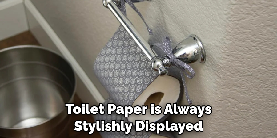 Toilet Paper is Always Stylishly Displayed