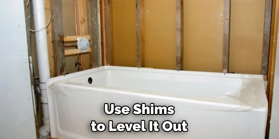 Use Shims to Level It Out