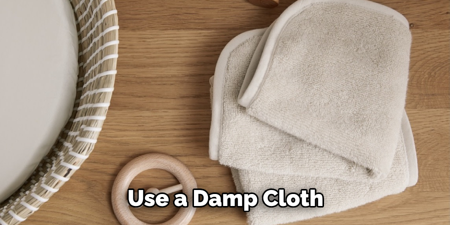 Use a Damp Cloth